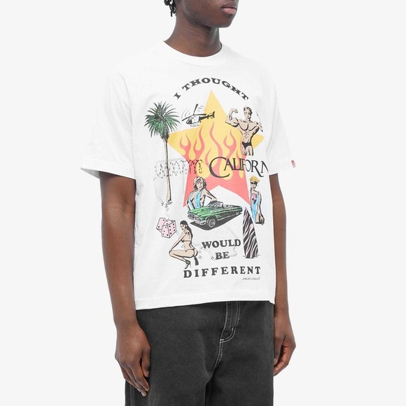 NWT Jungles Jungles I Thought California Would Be Different Tee - Picture 3 of 7